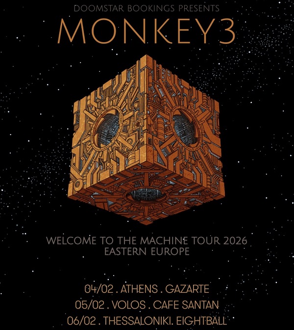 Monkey3 - Live Greece 2026