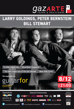 Larry Goldings, Peter Bernstein, Bill Stewart @ Athens