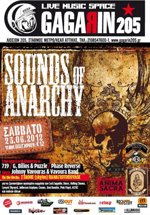 Sounds Of Anarchy @ Gagarin205 Sounds Of Anarchy @ Gagarin205