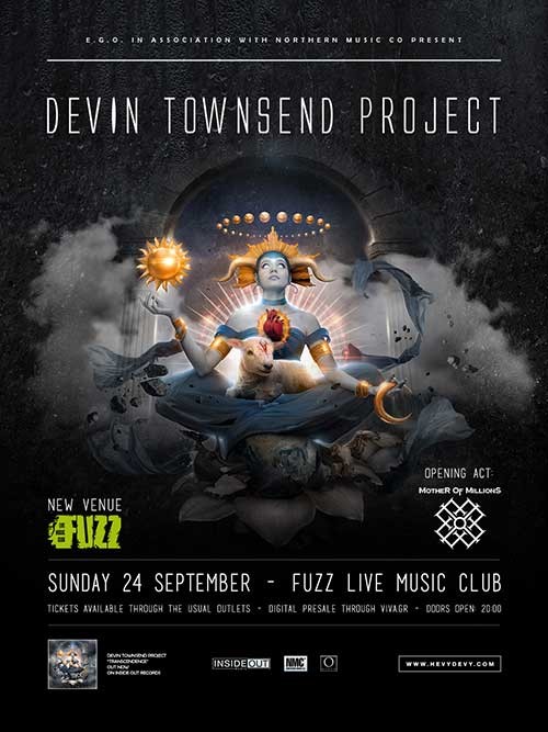 Devin Townsend, Mother Of Millions Αθήνα @ Fuzz Club