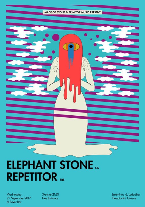 Elephant Stone, Repetitor Θεσσαλονίκη @ Rover