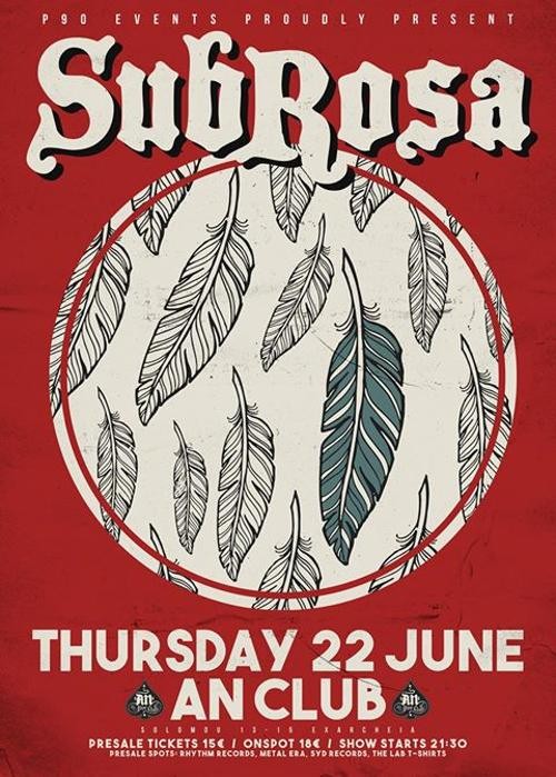 Subrosa, Nochnoy Dozor Αθήνα @ AN Club