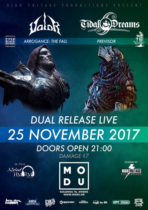 Tidal Dreams, Valor Αθήνα @ Modu