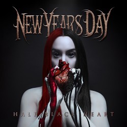 New Years Day Half Black Heart