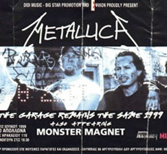 Metallica, Monster Magnet @ Ριζούπολη, 12/06/99 