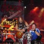 Saxon, Chinchilla σε Αθήνα - Θεσσαλονίκη