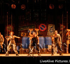 Stomp @ Θέατρο Λυκαβηττού, 02/09/08