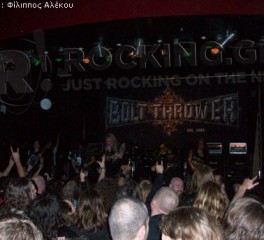 Bolt Thrower, Benediction, Rotting Christ, The Rotted, Ancient Ascendant @ ULU, Λονδίνο, 01/05/10