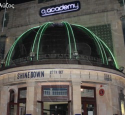 Shinedown @ O2 Brixton Academy, Λονδίνο, 27/10/12