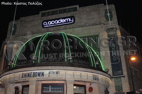 Shinedown, London, UK, 27/10/12