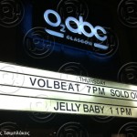 Volbeat, Iced Earth @ O2 ABC (Γλασκώβη) & O2 Brixton (Λονδίνο), 17-19/10/13