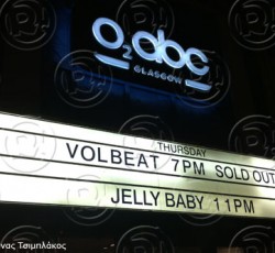 Volbeat, Iced Earth @ O2 ABC (Γλασκώβη) & O2 Brixton (Λονδίνο), 17-19/10/13 