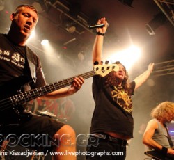 Tankard, Mentally Defiled, Menace, Chronosphere, Fadom @ Kύτταρο Club, 14/12/14 