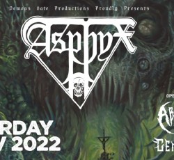 Asphyx, Abyssus, Gentihaa @ Κύτταρο, 05/11/22