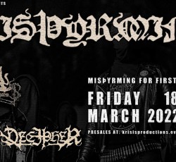 Misþyrming, Embrace Of Thorns, Decipher @ Κύτταρο, 18/03/22 