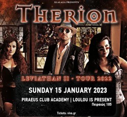 Therion, Serpent Noir, Gentihaa @ Piraeus Club Academy | LouLou Is Present, 15/01/23