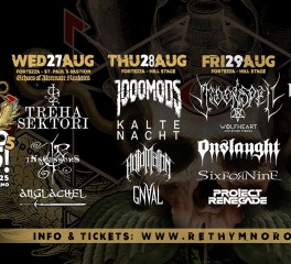 Rethymno Rocks: Moonspell, Firewind, 100mods, κ.α. @ Φορτέτζα, Ρέθυμνο, 28-30/08/25