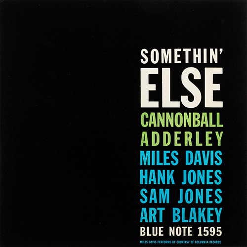 Cannonball Adderley - Somethin' Else