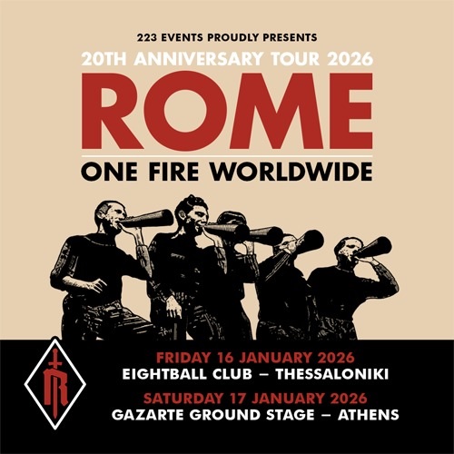 Rome Live Greece 2026