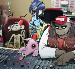 Οι Gorillaz στο στούντιο (video) 