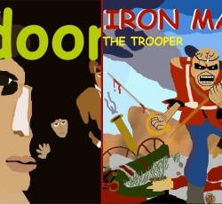 Γνωστά εξώφυλλα δίσκων ζωγραφισμένα στο MS Paint 