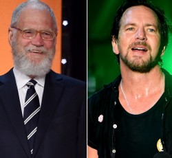 Ο David Letterman αντικαθιστά τον Neil Young στην εισαγωγή των Pearl Jam στο Hall Of Fame 