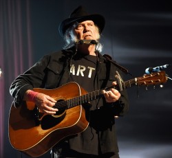 Ο Neil Young στο καναδικό "Songwriters Hall Of Fame" 