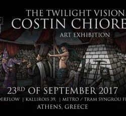 Μίνι video από την έκθεση του Costin Chioreanu 