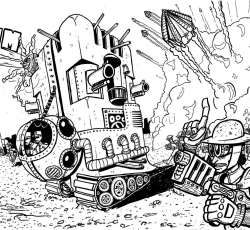 Ένα κόμικ βιβλίο για το black metal 