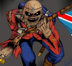 Ο Eddie απαγάγει τον stage manager των Iron Maiden… 