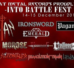 Αυτό είναι το τελικό line-up του δεύτερου Into Battle Festival