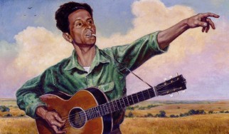 Ακυκλοφόρητο κομμάτι του Woody Guthrie στο φως της δημοσιότητας
