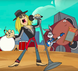 Ο Axl Rose γράφει τραγούδι για τα Looney Tunes! 
