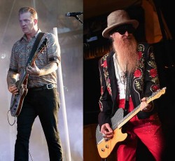 Ο Josh Homme στο στούντιο με τον Dave Grohl και τον Billy Gibbons