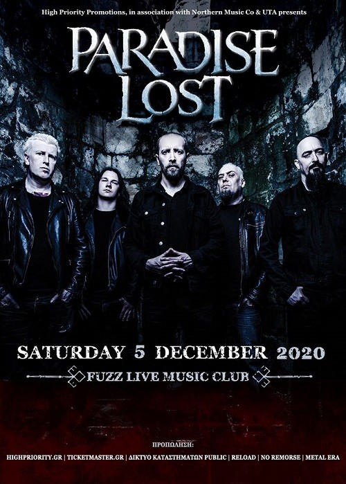 Paradise Lost Αθήνα @ Fuzz Club