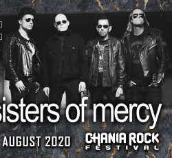Οι Sisters Of Mercy headliners στο Chania Rock Festival 2020