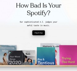 Εφαρμογή τεχνητής νοημοσύνης επικρίνει τα ακούσματα χρηστών του Spotify 