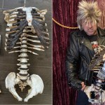 Έφτιαξε κιθάρα με τα οστά του νεκρού θείου του!