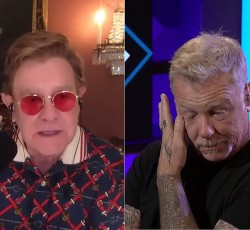 O Elton John αποθεώνει το "Nothing Else Matters" κάνοντας τον Hetfield να δακρύσει