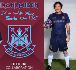 Iron Maiden και West Ham ανανεώνουν την συνεργασία τους 
