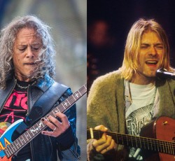 Kirk Hammett: «Με είχε εκπλήξει το πόσο μεγάλος οπαδός μας ήταν ο Kurt Cobain»