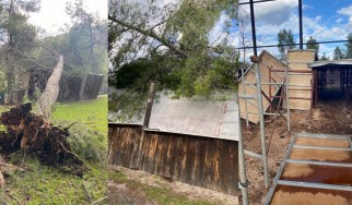 Εκτεταμένες καταστροφές στο Terra Vibe Park λόγω κακοκαιρίας