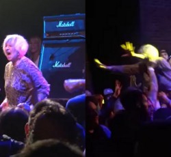 Δείτε τη μητέρα του ντράμερ των Municipal Waste να κάνει stage dive σε συναυλία της μπάντας 