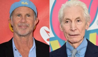 H πρώτη συνάντηση Chad Smith και Charlie Watts