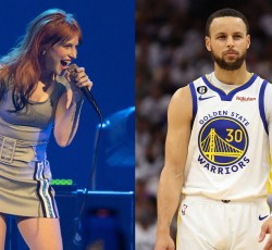 O Steph Curry στη σκηνή μαζί με τους Paramore 