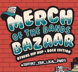 Οι συμμετέχοντες στο φετινό Merch Of The Bands Bazaar Athens 
