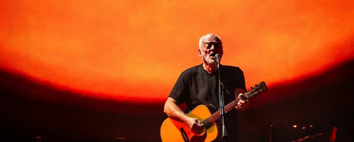 Στους κινηματογράφους η εμφάνιση του David Gilmour στη Ρώμη