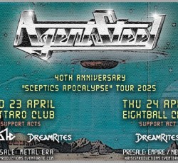 Οι Agent Steel στην Ελλάδα για δύο συναυλίες 