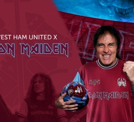 Επετειακή φανέλα Iron Maiden από την West Ham