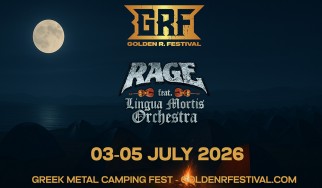 Rage με συνοδεία της Συμφωνικής Ορχήστρας Lingua Mortis το πρώτο όνομα του Golden R. Festival 2026